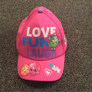 Shopkins SPK Pink Girls Youth Baseball Hat